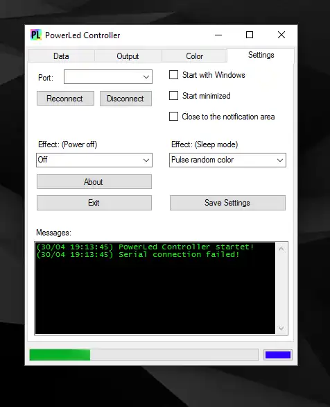 下载 Web 工具或 Web 应用程序 PowerLed