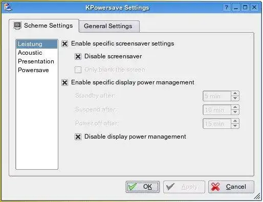 Unduh alat web atau aplikasi web Powersave