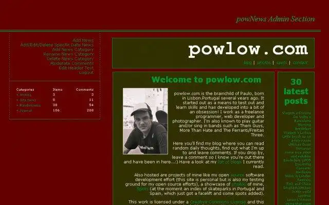 Download web tool or web app powNews