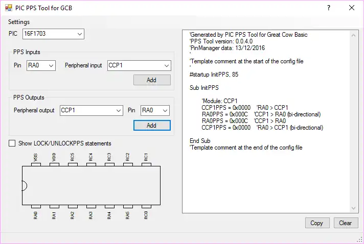 Download web tool or web app PPS Tool