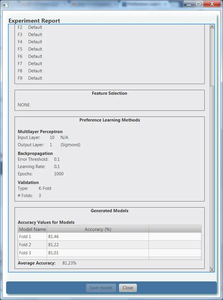 הורד כלי אינטרנט או אפליקציית אינטרנט Preference Learning Toolbox