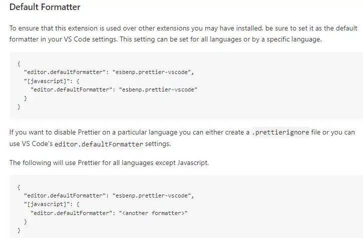 下载 Web 工具或 Web 应用 Prettier Formatter for Visual Studio