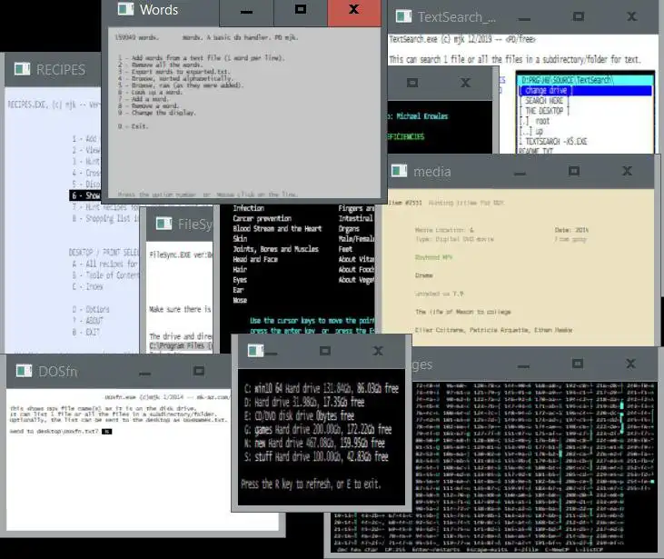 Download web tool or web app PRG, proc, func... with Harbour 3.#