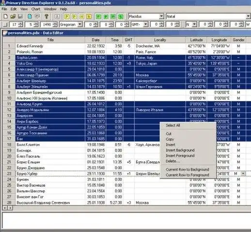 Download web tool or web app Primary Direction Explorer