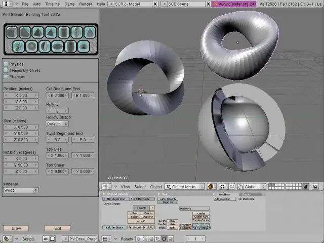 Download web tool or web app Prim dot Blender (Prim.Blender)