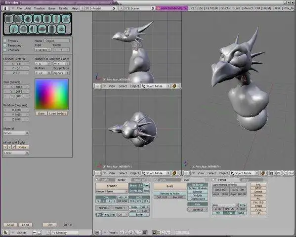 Download web tool or web app Prim dot Blender (Prim.Blender)