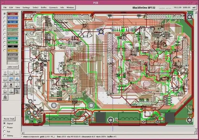 Descargue la herramienta web o la aplicación web Herramienta de diseño de placa de circuito impreso