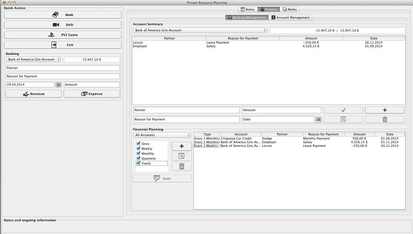 Baixe ferramenta ou aplicativo da web Private Resource Planning