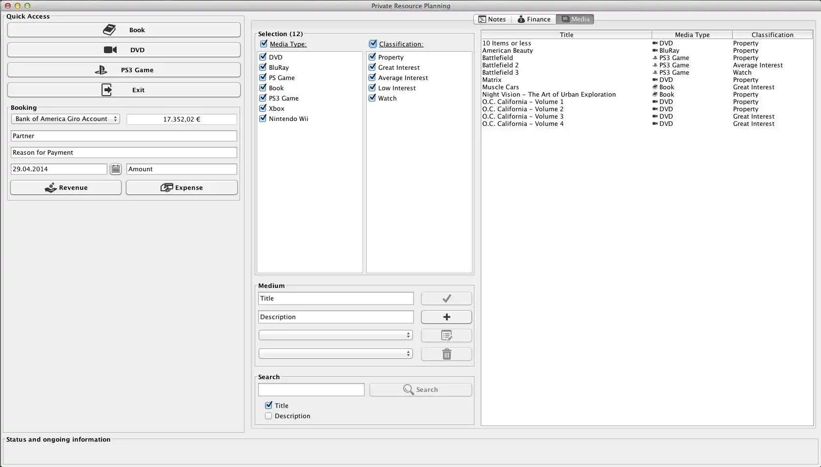 Download webtool of webapp Private Resource Planning