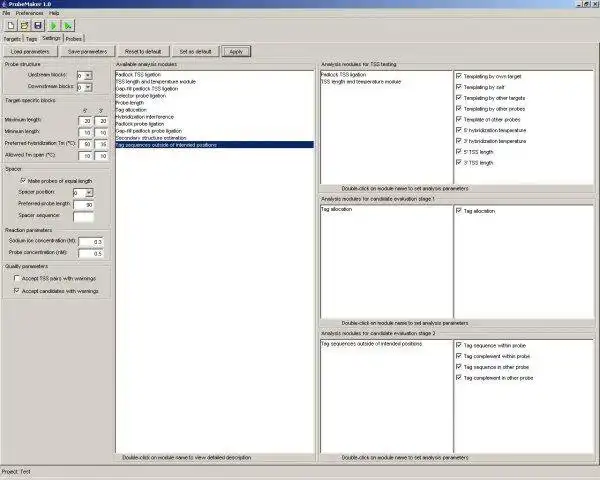 Download web tool or web app ProbeMaker to run in Linux online