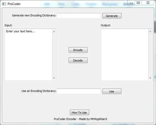 Download web tool or web app ProCoder Encoder