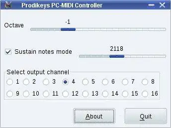 Download web tool or web app Prodikeys PC-MIDI linux driver