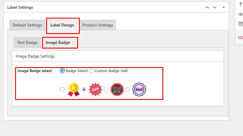 Faça o download da ferramenta da web ou do aplicativo da web Emblemas de produto para Woocommerce