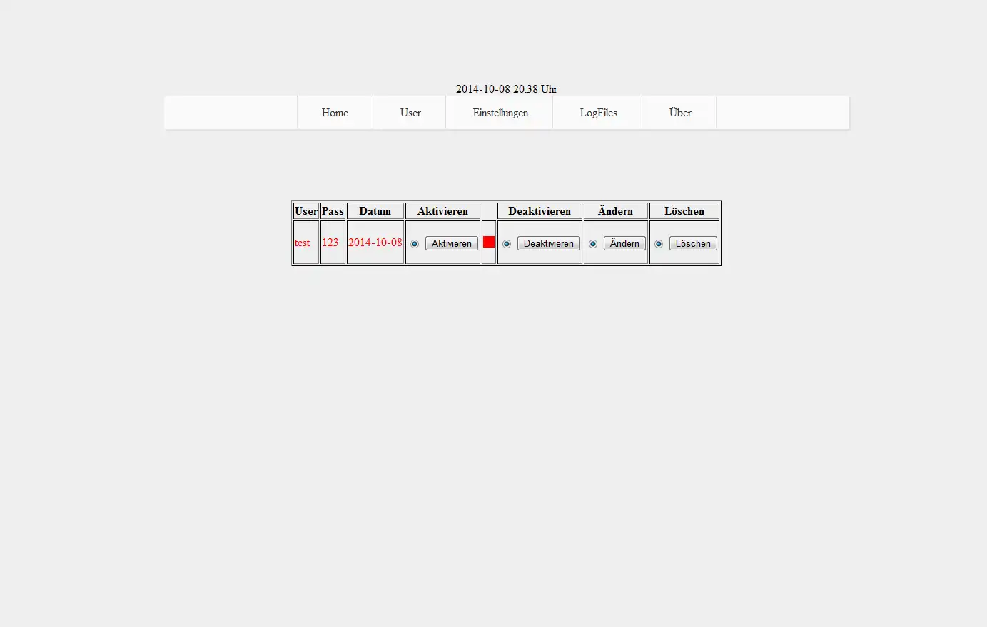 Download web tool or web app ProftpD Simple PHP Interface