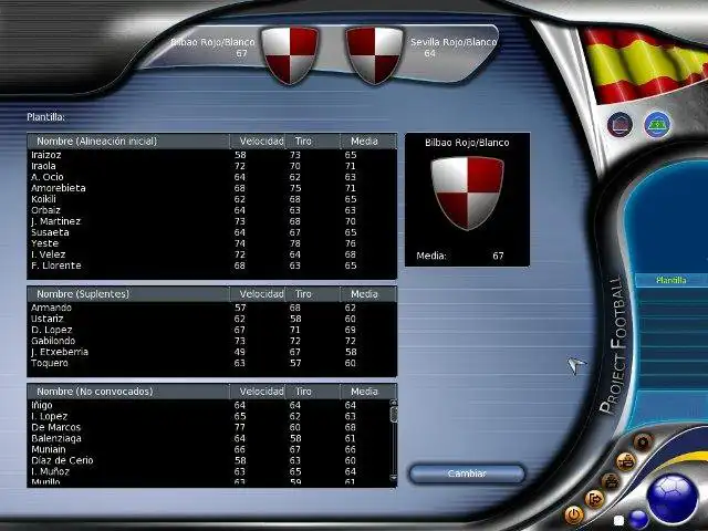 Download web tool or web app Project Football to run in Linux online