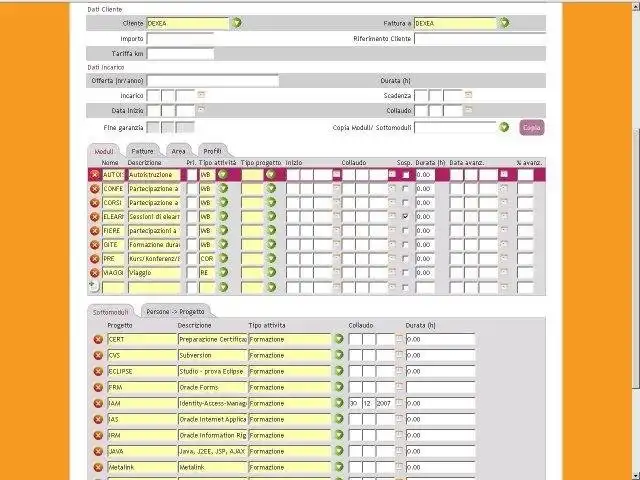 Télécharger l'outil web ou l'application web Chef de projet Dexea