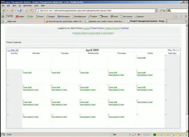 Download web tool or web app Project Manager Galore