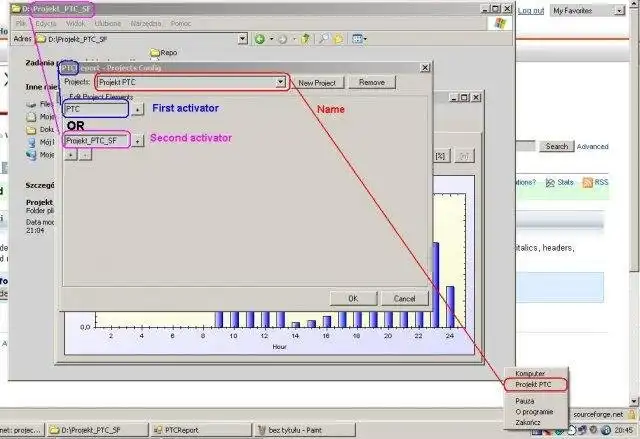 Download web tool or web app Project Time Counter