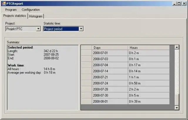 Descargue la herramienta web o la aplicación web Project Time Counter