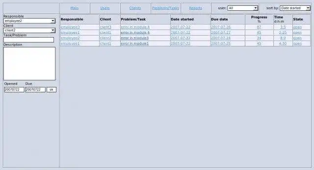 Mag-download ng web tool o web app Project Tracker