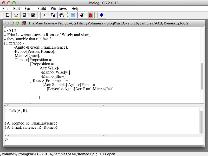 ابزار وب یا برنامه وب Prolog+CG را برای اجرای آنلاین در ویندوز از طریق لینوکس به صورت آنلاین دانلود کنید
