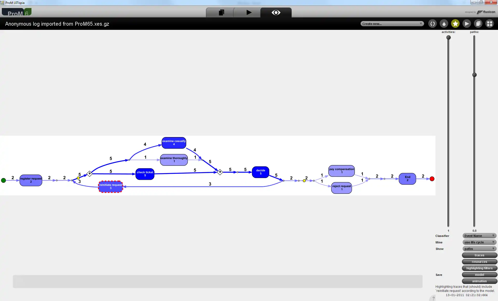 Mag-download ng web tool o web app na ProM - Framework para sa Prosesong Pagmimina