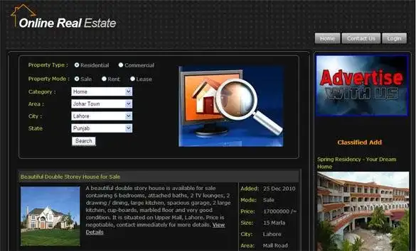 Download webtool of web-app Property Management Software