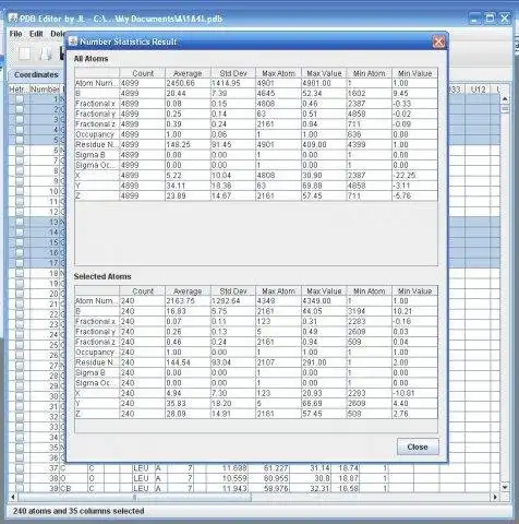 Download web tool or web app Protein Data Bank (PDB) File Editor