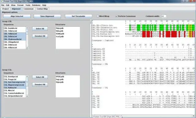 ดาวน์โหลดเครื่องมือเว็บหรือเว็บแอป Protein Tool IDE เพื่อทำงานใน Windows ออนไลน์ผ่าน Linux ออนไลน์