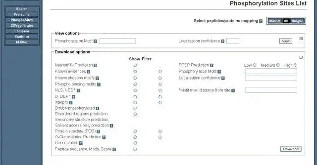 Download web tool or web app ProteoConnections to run in Linux online