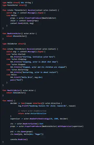Download web tool or web app protoactor-go