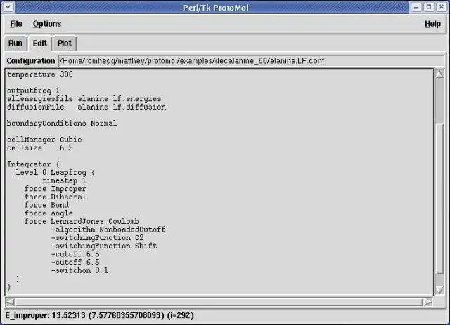 Télécharger l'outil Web ou l'application Web ProtoMol - Simulation de dynamique moléculaire