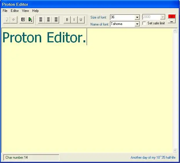 웹 도구 또는 웹 앱 Proton Editor 다운로드