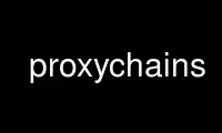 Run proxychains in OnWorks free hosting provider over Ubuntu Online, Fedora Online, Windows online emulator or MAC OS online emulator