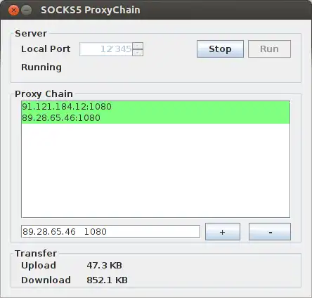 Download web tool or web app Proxychain