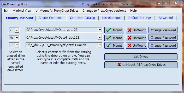 Mag-download ng web tool o web app na ProxyCryptGUI
