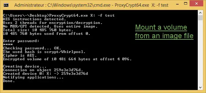 قم بتنزيل أداة الويب أو تطبيق الويب ProxyCrypt