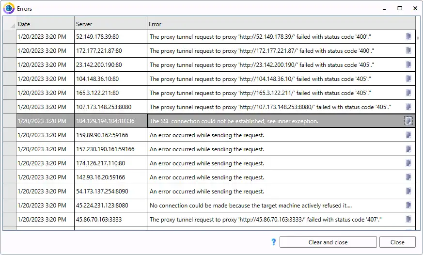 Download web tool or web app Proxy Master