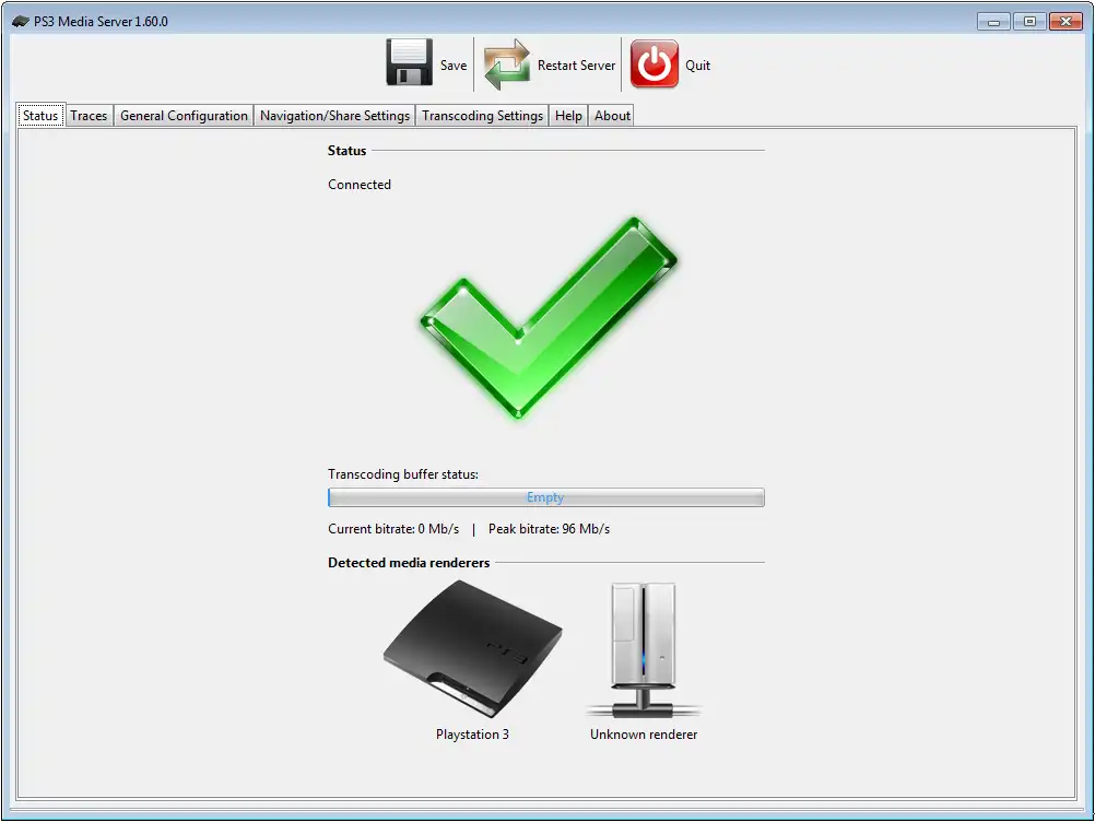 Download webtool of webapp PS3 Media Server