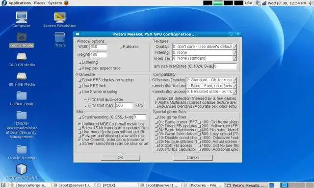 Mag-download ng web tool o web app na psemu-cfgGTK2 para tumakbo sa Linux online