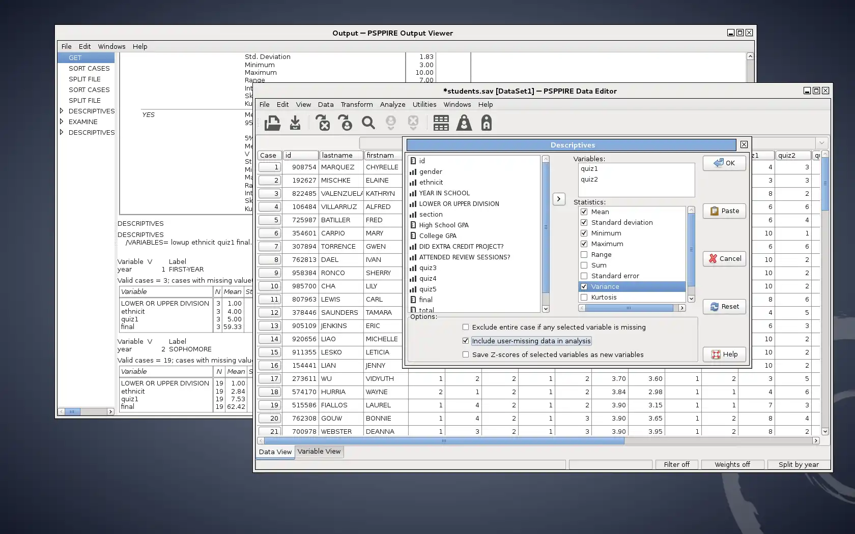 Descargar la herramienta web o la aplicación web pspp4windows