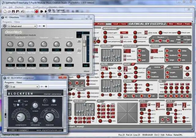 Mag-download ng web tool o web app na Psycle Modular Music Creation Studio