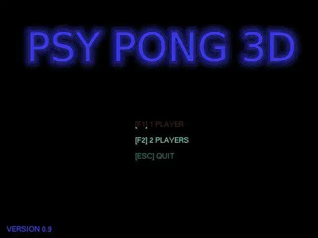 Muat turun alat web atau aplikasi web PSY PONG 3D untuk dijalankan di Linux dalam talian