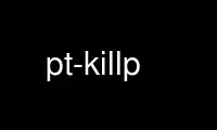 Run pt-killp in OnWorks free hosting provider over Ubuntu Online, Fedora Online, Windows online emulator or MAC OS online emulator