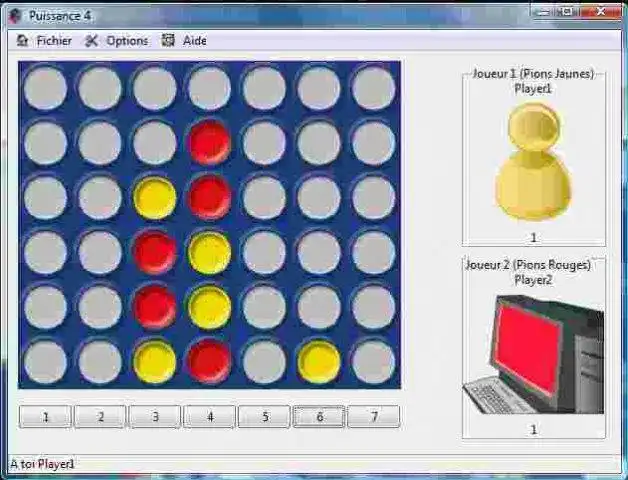 Download web tool or web app Puissance4 avec Gtk Ada (YAO Connect4) to run in Linux online