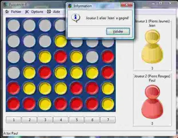 دانلود ابزار وب یا برنامه وب Puissance4 avec Gtk Ada (YAO Connect4) برای اجرا در لینوکس به صورت آنلاین
