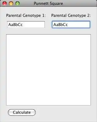 Download web tool or web app Punnett Square Caclulator