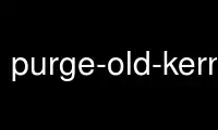 Magpatakbo ng purge-old-kernels sa OnWorks na libreng hosting provider sa Ubuntu Online, Fedora Online, Windows online emulator o MAC OS online emulator