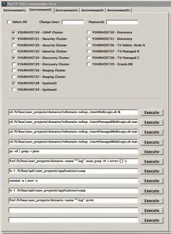 Download web tool or web app Putty SSH Commander