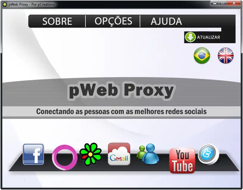 Download web tool or web app pWeb Proxy